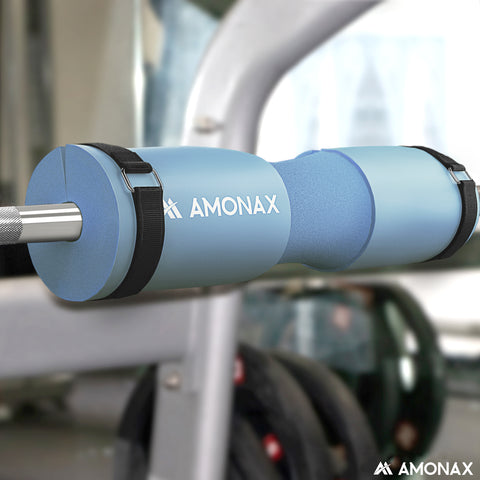 Barbell Pad for Squat and Hip Thrusts - Light Blue